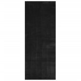 Vidaxl vloerkleed huarte laagpolig zacht wasbaar 80x200 cm zwart - afbeelding 2