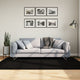 Vidaxl vloerkleed huarte laagpolig zacht wasbaar 140x200 cm zwart