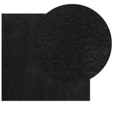 Vidaxl vloerkleed huarte laagpolig zacht wasbaar 200x200 cm zwart - afbeelding 3