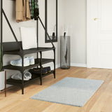 Vidaxl vloerkleed huarte laagpolig zacht wasbaar 60x110 cm blauw - afbeelding 1