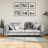 Vidaxl vloerkleed huarte laagpolig zacht wasbaar 80x150 cm blauw - afbeelding 1