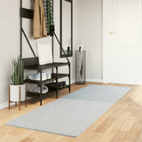 Vidaxl vloerkleed huarte laagpolig zacht wasbaar 80x250 cm blauw - afbeelding 1