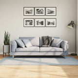 Vidaxl vloerkleed huarte laagpolig zacht wasbaar 100x200 cm blauw - afbeelding 1