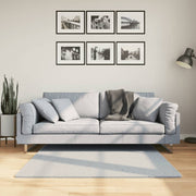 Vidaxl vloerkleed huarte laagpolig zacht wasbaar 120x120 cm blauw - afbeelding 1