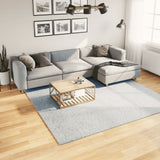 Vidaxl vloerkleed huarte laagpolig zacht wasbaar 240x240 cm blauw - afbeelding 1
