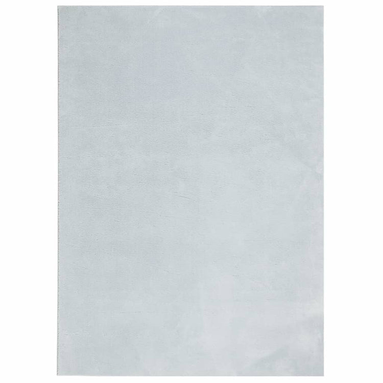 Vidaxl vloerkleed huarte laagpolig zacht wasbaar 240x340 cm blauw