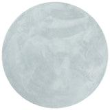 Vidaxl vloerkleed huarte laagpolig zacht wasbaar ø 100 cm blauw - afbeelding 2