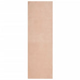 Vidaxl vloerkleed huarte laagpolig zacht wasbaar 80x250 cm roze - afbeelding 2