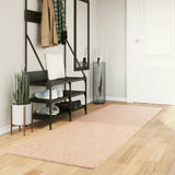 Vidaxl vloerkleed huarte laagpolig zacht wasbaar 80x250 cm roze - afbeelding 1