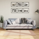 Vidaxl vloerkleed huarte laagpolig zacht wasbaar 120x120 cm roze - afbeelding 1