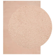 Vidaxl vloerkleed huarte laagpolig zacht wasbaar 120x170 cm roze - afbeelding 3