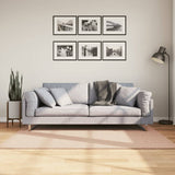 Vidaxl vloerkleed huarte laagpolig zacht wasbaar 120x170 cm roze - afbeelding 1