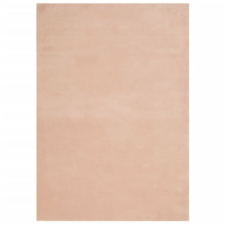 Vidaxl vloerkleed huarte laagpolig zacht wasbaar 140x200 cm roze