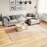 Vidaxl vloerkleed huarte laagpolig zacht wasbaar 200x280 cm roze - afbeelding 1