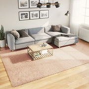 Vidaxl vloerkleed huarte laagpolig zacht wasbaar 240x340 cm roze - afbeelding 1