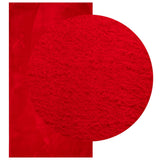 Vidaxl vloerkleed huarte laagpolig zacht wasbaar 60x110 cm rood - afbeelding 3
