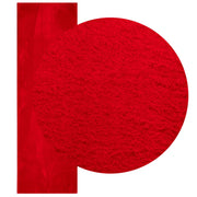 Vidaxl vloerkleed huarte laagpolig zacht wasbaar 80x250 cm rood - afbeelding 3