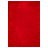 Vidaxl vloerkleed huarte laagpolig zacht wasbaar 120x170 cm rood - afbeelding 2