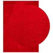 Vidaxl vloerkleed huarte laagpolig zacht wasbaar 120x170 cm rood - afbeelding 3
