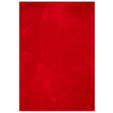 Vidaxl vloerkleed huarte laagpolig zacht wasbaar 160x230 cm rood - afbeelding 2
