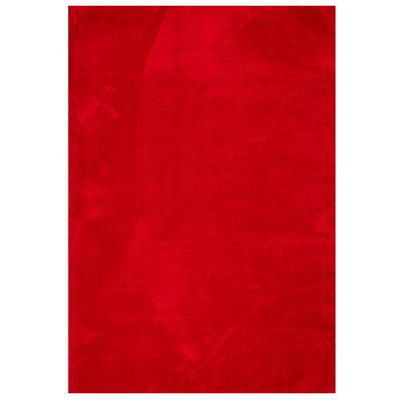 Vidaxl vloerkleed huarte laagpolig zacht wasbaar 160x230 cm rood