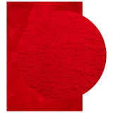 Vidaxl vloerkleed huarte laagpolig zacht wasbaar 160x230 cm rood - afbeelding 3