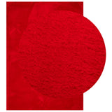 Vidaxl vloerkleed huarte laagpolig zacht wasbaar 200x280 cm rood - afbeelding 3