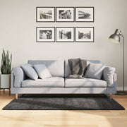 Vidaxl vloerkleed pamplona shaggy hoogpolig 120x170 cm antraciet - afbeelding 1