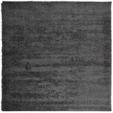 Vidaxl vloerkleed pamplona shaggy hoogpolig 160x160 cm antraciet - afbeelding 2