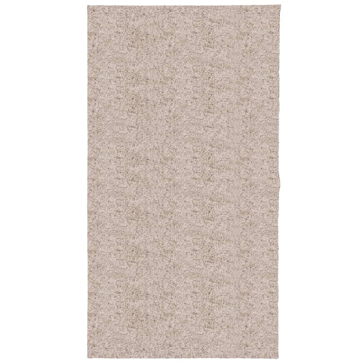 Vidaxl vloerkleed pamplona shaggy hoogpolig modern 80x150 cm beige