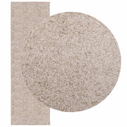 Vidaxl vloerkleed pamplona shaggy hoogpolig modern 80x250 cm beige - afbeelding 3