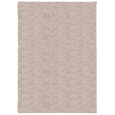Vidaxl vloerkleed pamplona shaggy hoogpolig modern 120x170 cm beige