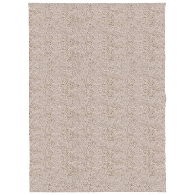 Vidaxl vloerkleed pamplona shaggy hoogpolig modern 140x200 cm beige