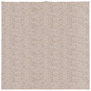 Vidaxl vloerkleed pamplona shaggy hoogpolig modern 160x160 cm beige - afbeelding 2