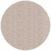 Vidaxl vloerkleed pamplona shaggy hoogpolig modern ø 100 cm beige