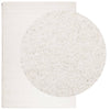 Vidaxl vloerkleed pamplona shaggy hoogpolig modern 140x200 cm crème