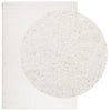 Vidaxl vloerkleed pamplona shaggy hoogpolig modern 160x230 cm crème