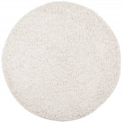 Vidaxl vloerkleed pamplona shaggy hoogpolig modern ø 280 cm crèmekleur - afbeelding 2