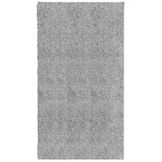 Vidaxl vloerkleed pamplona shaggy hoogpolig modern 60x110 cm grijs - afbeelding 2