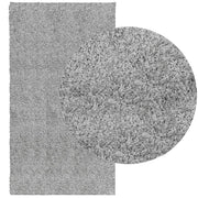 Vidaxl vloerkleed pamplona shaggy hoogpolig modern 60x110 cm grijs - afbeelding 3