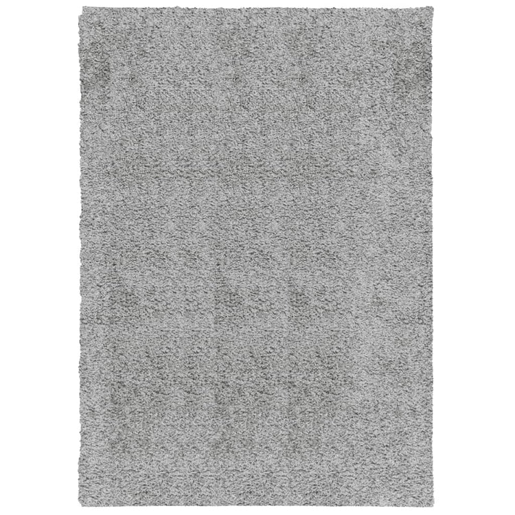 Vidaxl vloerkleed pamplona shaggy hoogpolig modern 120x170 cm grijs