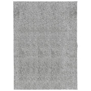Vidaxl vloerkleed pamplona shaggy hoogpolig modern 140x200 cm grijs - afbeelding 2