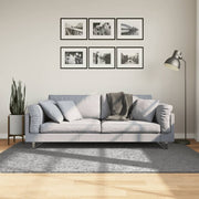 Vidaxl vloerkleed pamplona shaggy hoogpolig modern 140x200 cm grijs - afbeelding 1