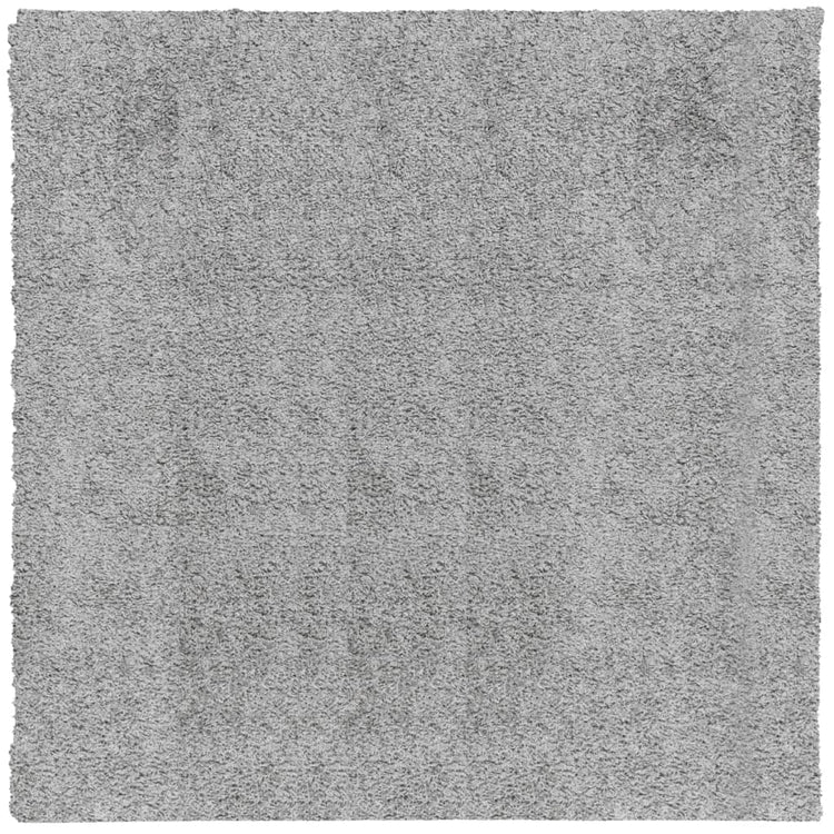 Vidaxl vloerkleed pamplona shaggy hoogpolig modern 240x240 cm grijs