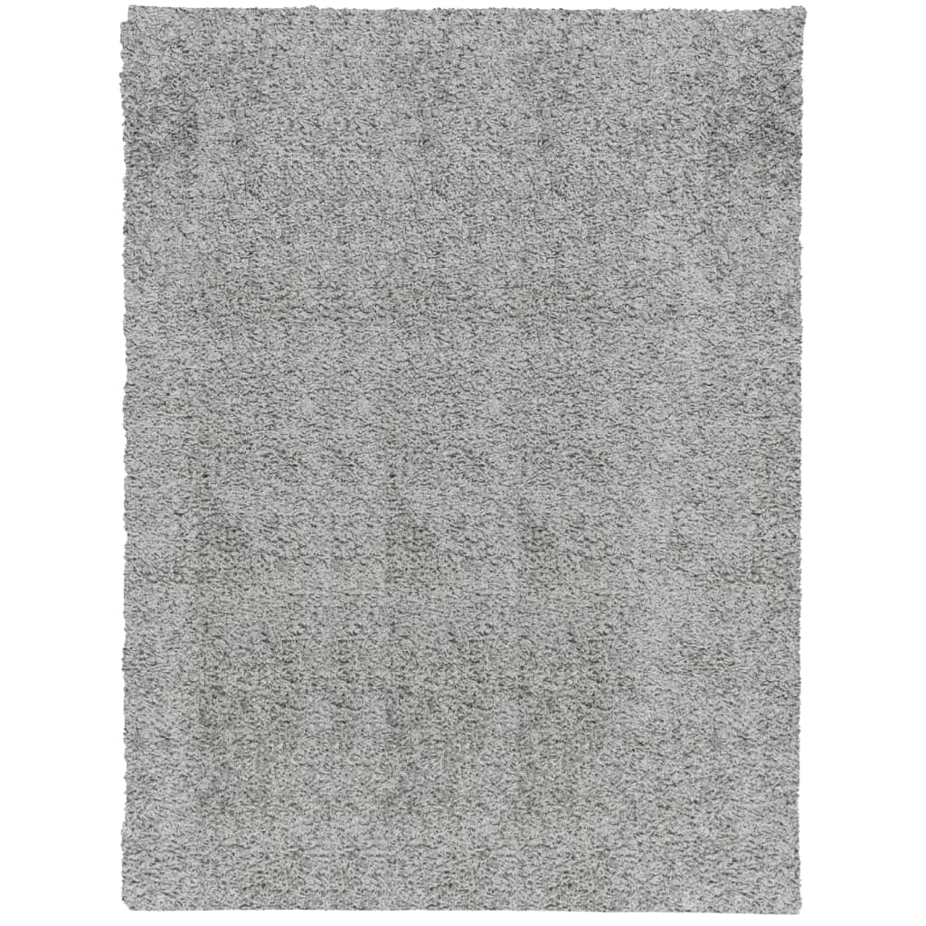 Vidaxl vloerkleed pamplona shaggy hoogpolig modern 300x400 cm grijs