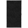 Vidaxl vloerkleed pamplona shaggy hoogpolig modern 80x150 cm zwart