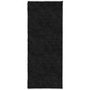 Vidaxl vloerkleed pamplona shaggy hoogpolig modern 80x200 cm zwart
