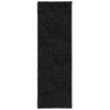 Vidaxl vloerkleed pamplona shaggy hoogpolig modern 80x250 cm zwart