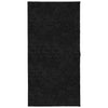 Vidaxl vloerkleed pamplona shaggy hoogpolig modern 100x200 cm zwart