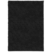 Vidaxl vloerkleed pamplona shaggy hoogpolig modern 120x170 cm zwart - afbeelding 2